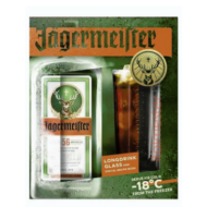 Jägermeister 0,7L + long drink pohár 35%