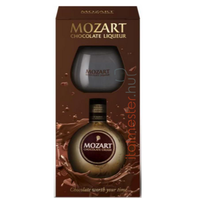 MOZART CHOCOLATE CREAM+POHÁR 0.5l
