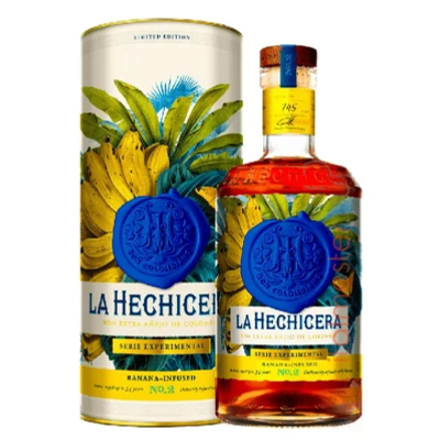 La Hechiera Serie Experimental No2 Banana Infused rum 0,7l 41%
