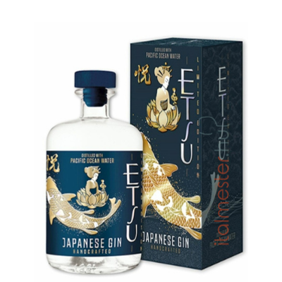 Etsu Pacific Ocean Water Díszdobozos Japán Gin 0,7l 45%