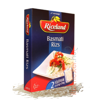 Riceland Basmati rizs 2*125g főzőtasakos