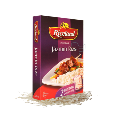 Riceland Jázmin rizs 2*125g főzőtasakos